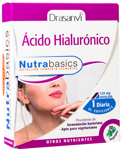 Nutrabasics - Ácido Hialurônico 30 Cápsulas