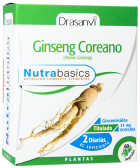 Nutrabasics - 60 cápsulas de ginseng coreano