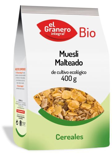 Muesli maltado orgânico 400 gramas