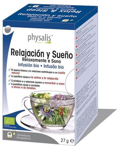 Infusão de relaxamento para dormir 20 bio sachês