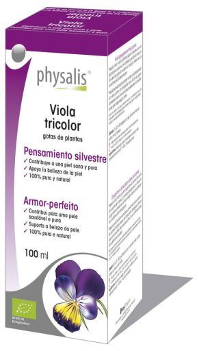 Extrato biológico tricolor de viola 100 ml