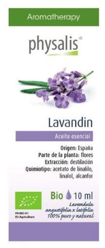 Óleo de essência Bio Lavandin 10 ml