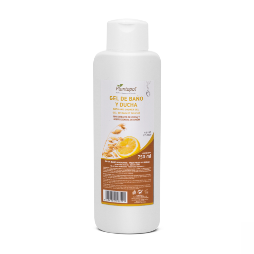 Gel de banho Aveia e limão 750 ml