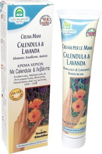 Calendula and Lavender Creme de Mãos Calmante 75 ml