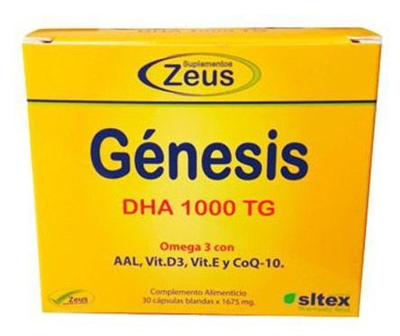 Genesis dha of zeus alta concentração em dha e antioxidantes