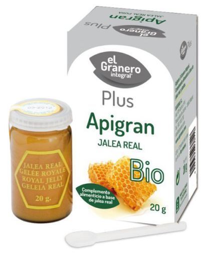 Geleia real orgânica Apigran 20 gramas