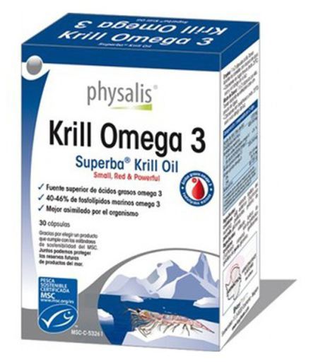 Krill Omega-3 60 cápsulas