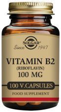 Vitamina B 2 100 Cápsulas 100 mg