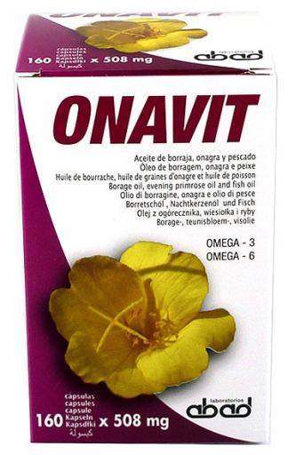 Onavit 508 mg 160 cápsulas