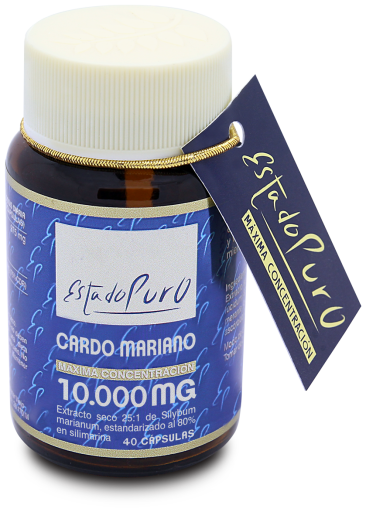 Cardo Mariano 10000 mg 40 cápsulas