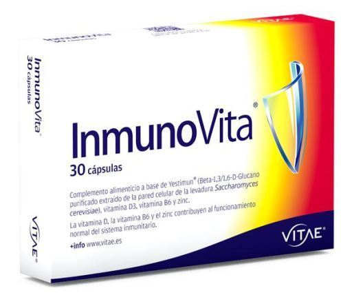 Suplemento alimentar Immunovita 30 cápsulas