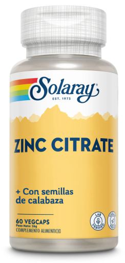 Zinco com Sementes de Abóbora 50 mg 60 Cápsulas Veg