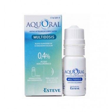 Gotas Oftálmicas Aquoral 10 ml