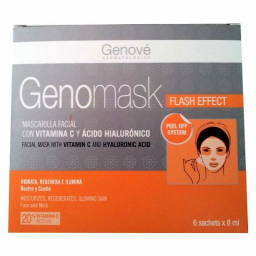 Máscara Facial Genomask 6 Envelopes