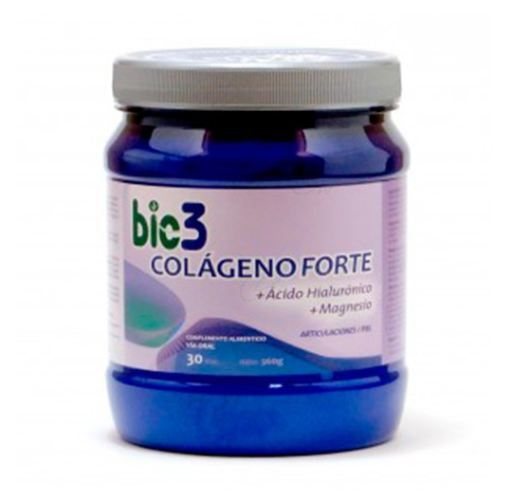 Forte de colágeno + ácido hialurônico + magnésio 360 gr