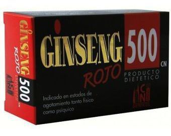 Ginseng vermelho 500 mg 50 cápsulas