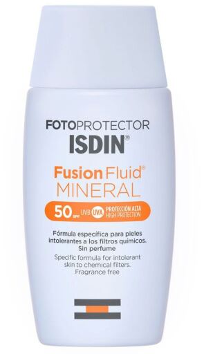 Protetor Solar Fluido Mineral Fusion FPS 50 50 ml