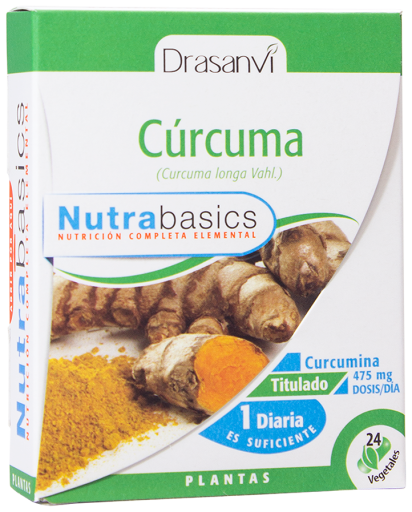 Cúrcuma 24 cápsulas Nutrabasicos