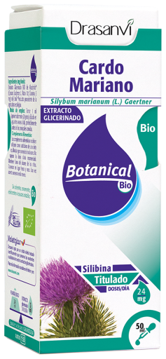 Cardo de leite glicerinado 50ml bio botânico