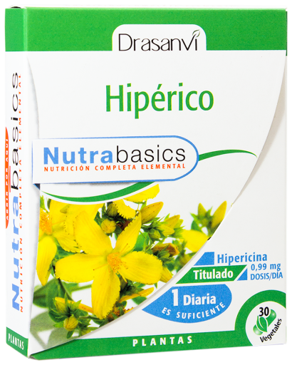 Hypericum 30 cápsulas nutrabásicas