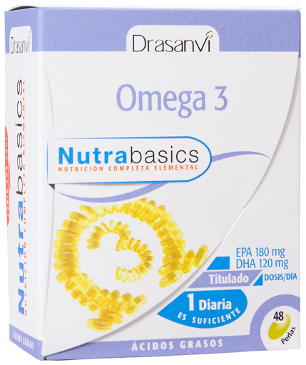 Omega 3 1000mg 48 pérolas nutrabásicas