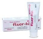 Creme dental Fluor Calcium Strawberry para crianças 75 ml