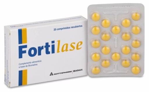 Fortilase 20 Comprimidos