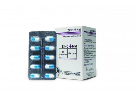 Zinco + Nm 250 Mg 60 Cápsulas