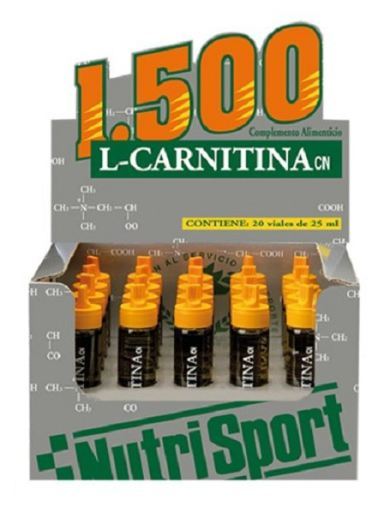 Os frascos de L-carnitina 1500 laranja 20 ajudam a lutar contra os depósitos de gordura acumulada