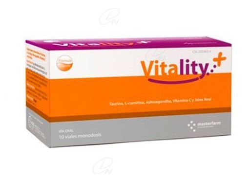 Vitality 10 Frasco Bebível 15Ml