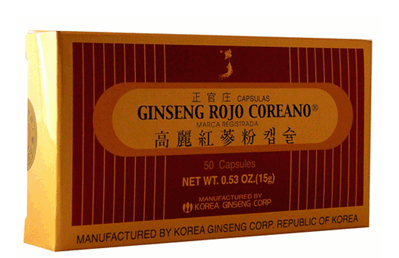 Ginseng Vermelho Coreano