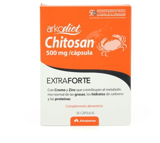 Extras Forte Quitosana 500 mg Cápsulas