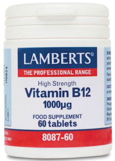 Vitamina B12 1000 mcg 60 comprimidos