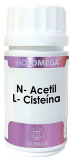 Holomega N-acetil - L-cisteína em cápsulas