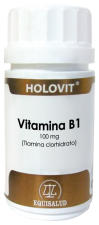 A Vitamina B1 Tiamina Cloridrato Holovit Cápsulas De 100 Mg