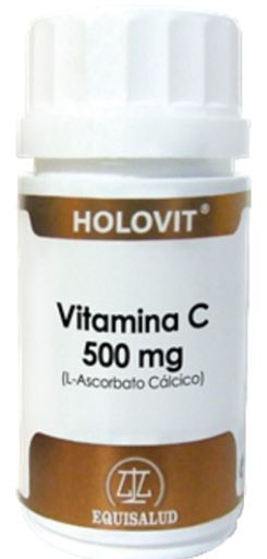 A Vitamina C Holovit Cápsulas De 500 Mg De L-Ascorbato De Cálcio