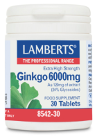 Ginkgo Biloba potência extra alta 6.000 mg