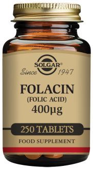 Ácido Fólico 400mcg Folacina