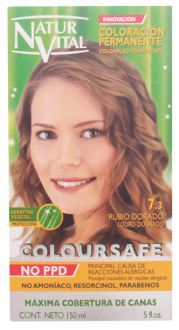 Cor do cabelo permanente 7.3 Louro dourado 150 ml