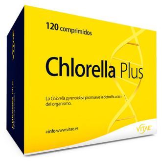 Chlorella mais comprimidos de suplemento alimentar