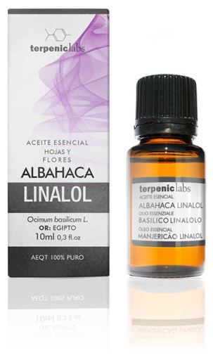 Óleo Essencial Manjericão Linalol 10 ml