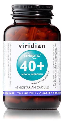 40 + cápsulas vegetais de 60 Synbiotic