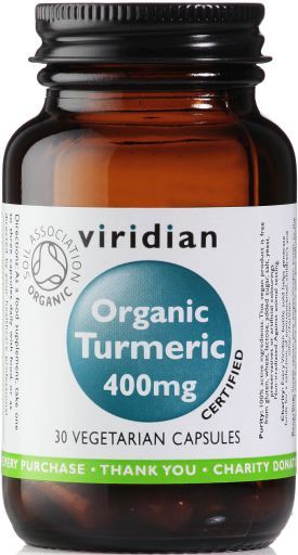 Açafrão Orgânico 400 mg 30 cápsulas vegetais