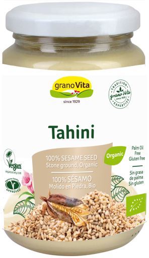 Tahine de creme de gergelim orgânico, 340 gr