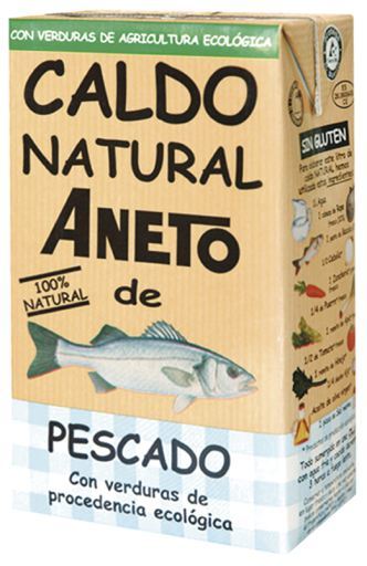 Caldo de Peixe Biológico com Legumes, 1 L