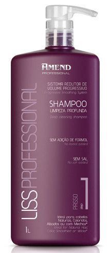 Shampoo anti-resíduo Liss Intensy com queratina 1L