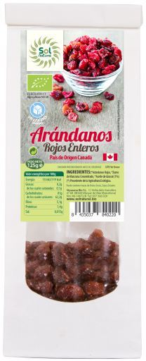 Mirtilos do Canadá Sugar Free Bio 125 gr