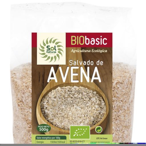 Farelo de Aveia Orgânica 500 gr