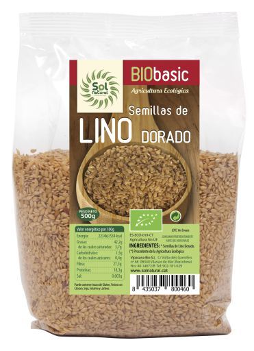 Linhaça Dourada Orgânica 500 gr