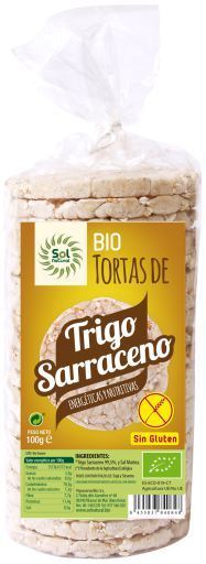 Trigo sarraceno orgânico sem glúten 100 gr